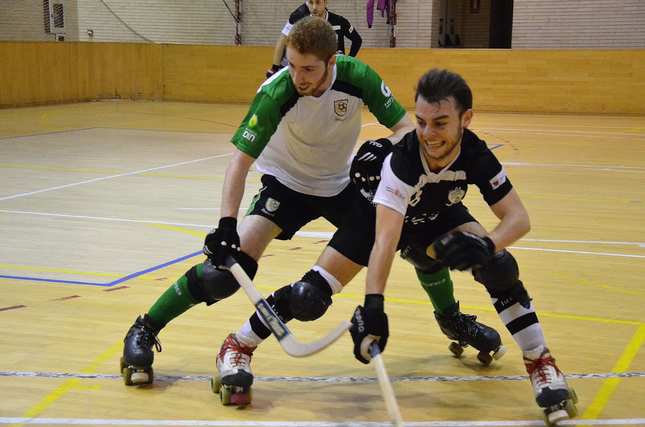 Selección de fotos del derbi navarro Iruña hockey - Oberena en la Rochapea